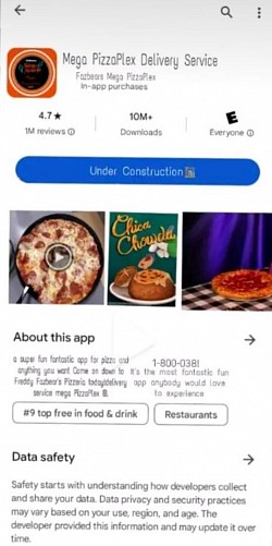 The Mega PizzaPlex app is being built!